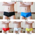 Men's Seamless Breathable Comfy Boxers Underwear - Image 5