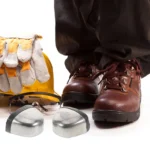 Toe Cap for Work Boots Steel Shoe Covers Foot Headgear Safety Footwear