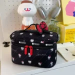 2025 New Hello Kitty Sanrio Coin Purse Bow Tie Wallet Cosmetic Bags