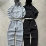 2025 New Letter Embroidery Zipper Casual Men Suit