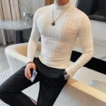 Playeras Para Hombres Big Size Men's Autumn Winter T Shirts Long Sleeve - Image 4