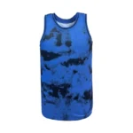 Men's Comfy Workout Tank Tops Tie Dye Vest Breathable Gym Sleeveless Muscle Shirts - Image 3