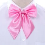 Stripe Airline Stewardess Necktie Dots