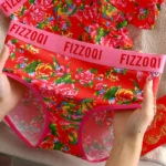 Cotton Flower Print Underpants Couple Men Boxers - Image 3