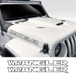 Car Hood Side Stickers For Jeep Wrangler JK JL TJ Unlimited Motor