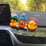 Mini Yellow Car Duck Rubber for Car Accessories