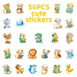 10/30/56PCS Kawaii Wear Glasses - Image 3