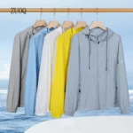 New Solid 2025 Hooded Jacket Men Sunscreen Quick Drying - Image 6