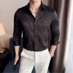High Quality Tie Dye Men's Shirt Summer Long Sleeve - Image 6