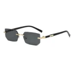 INS Trendy Rimless Sunglasses for Men - Image 5
