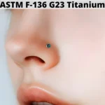 1/4/6PCS Titanium Round Zirconia&Opal Nose Stud 20G S Pole Nose Ring - Image 4