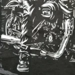 Route 66 American Flag Motorcycle Skull Rider T-Shirt 100% Cotton O-Neck - Image 5