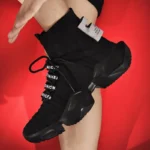 Plus Size Hightop High-soled Men Sport Shoes Socks Sneakers Men's Sports Shoes