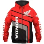 Spring 3D Printed Honda Racing Men's Motorcycle Hoodie