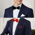 Formal Bow Tie Elegant Detachable Men's Bow Tie for Business Suit
