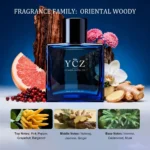Ycz Eau De Parfum for Men – 1.6 oz (50 ml) – Premium Fragrance – Long-Lasting - Image 3