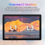 A7 Octa Core Tablet PC 10.95 Inch HD Screen Android 14 Tablet 16GB(4+12) RAM 128GB Storage Expandable - Image 3
