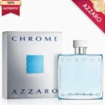 Azzaro Chrome Eau de Toilette Spray for Men, 3.4 oz / 100 mL, Iconic Metallic Aquatic
