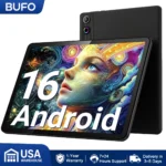 Tablet, 2026 Latest 10 Inch Android 16 Tablet, 24GB+64GB+1TB TF, 6000mAh Battery, Fast Charging, HD Display