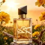 1PC Women Eau de Parfum 30ml Elegant Square Glass Bottle Golden Logo Perfume Long