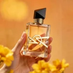 1PC Women Eau de Parfum 30ml Elegant Square Glass Bottle Golden Logo Perfume Long - Image 2