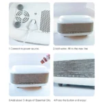 Essential Oil Aroma Diffuser Air Humidifier 300ML Ultrasonic Mist Maker - Image 4