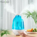 4000ML Ultrasonic Air Humidifier Double Sprayers Big Mist Volume Fog Mist
