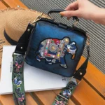 Designer Luxury Brand Handbags Crossbody Bags Elephant Embroidered Bags for Women - Image 2