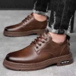 2026 Autumn Men Business Casual Soft Leather Shoes Comfortable - Image 2