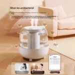 4L Top Fill Humidifier Ultra Quiet with UV Light Air Purifier Auto Shut Off for Bedroom - Image 3