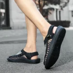 Summer Hand-woven Men's Sandals Fashion Men Casual Shoes Brand Designer Sneakers - Image 5