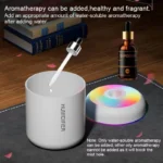 Mini Air Humidifier Usb Aromatherapy Diffuser 180ml Essential Oil Purifier Aromatherapy
