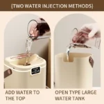 3 Nozzle Humidifier Household Office Evaporative Air Humidifier with Night Light - Image 5
