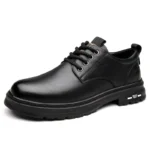 2026 Autumn Men Business Casual Soft Leather Shoes Comfortable - Image 3