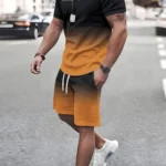 2024 New Summer Street Men's Suit Sportswear Men's Oversized Clothing 3D