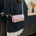 New Bag Women's New Versatile Small Square Bag Fashion Design Retro Tofu Bag - Image 5