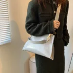 2024 New Design Handbags Women Shoulder Bag Soft Synthetic Leather Crossbody - Image 3