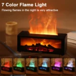Air Aroma Humidifier Essential Oils Humidifier Flame Fragrance Diffuser Home - Image 3