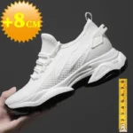 Increasing Men Sneakers Casual Heightening Shoes 8cm Height Increase - Image 2