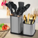Knife Stand Holder For Kitchen Knife Stainless Steel Knife Holder Stand Cutlery Holder