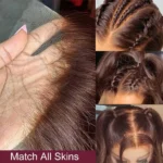 30 40 Inch Chocolate Brown Body Wave Human Hair Wigs 13X4 HD Lace Frontal WIgs - Image 2