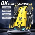 New B9 Pro RC Drone 4K 1080P Wide Angle Dual HD Camera Foldable Quadcopter WiFi FPV Altitude Holdnition Cameras - Image 4