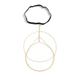 Boho Elastic Band Crystal Leg Thigh Chain for Women Summer Beach Sexy Tassel Multilayer - Image 5