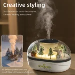 Simulated Snowpile Air Humidifier, Snowman Aroma Diffuser, Home Decoration, Creative - Image 2