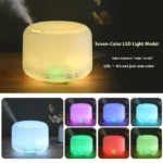 500ML Air Humidifier Essential Oil Diffuser Aroma Diffuser With Colorful Night - Image 2