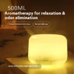 500ML Air Humidifier Essential Oil Diffuser Aroma Diffuser With Colorful Night