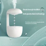 600ml Anti-Gravity Water Droplet Humidifier USB Quiet Cool Mist LED Night - Image 2