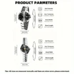 1/2pcs Couples Dial Cutting Quartz Watch Business Fashion Analog Calendar Wrist Watch - Image 2