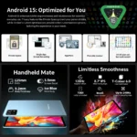 Teclast T50 Mini Android 15 Tablet 8.7" IPS 120Hz G99 8-core Max 20GB(8GB+12GB Expansion) - Image 5