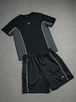 2026 Summer New Men's Short-Sleeved Shorts Set with 3D Pattern Printing - Image 2